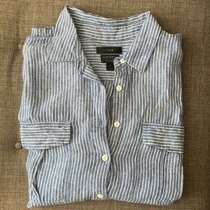 J. Crew Baird McNutt Linen Shirt